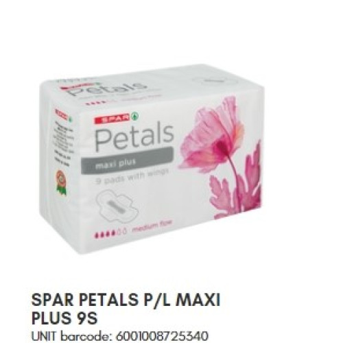 SPAR PETALS PADS MAXI PLUS 9' (RF)